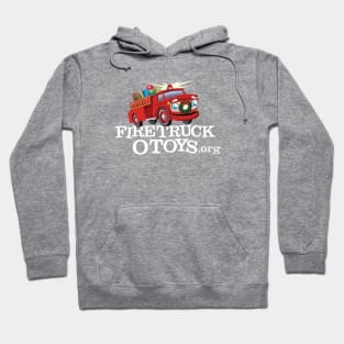 Fire Truck O' Toys Full color logo white type Hoodie